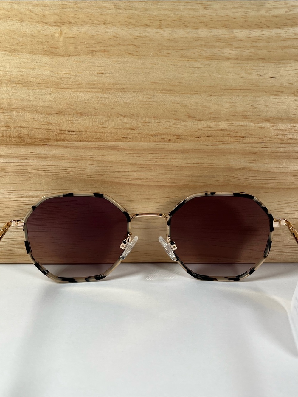 Brand New In Box Carolina Lemke Berlin Designer Sunglasses Grey Demi Gold Style - Picture 6 of 12